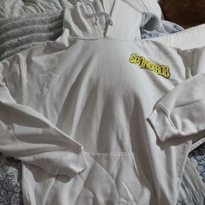 SpongeBob White Hoodie